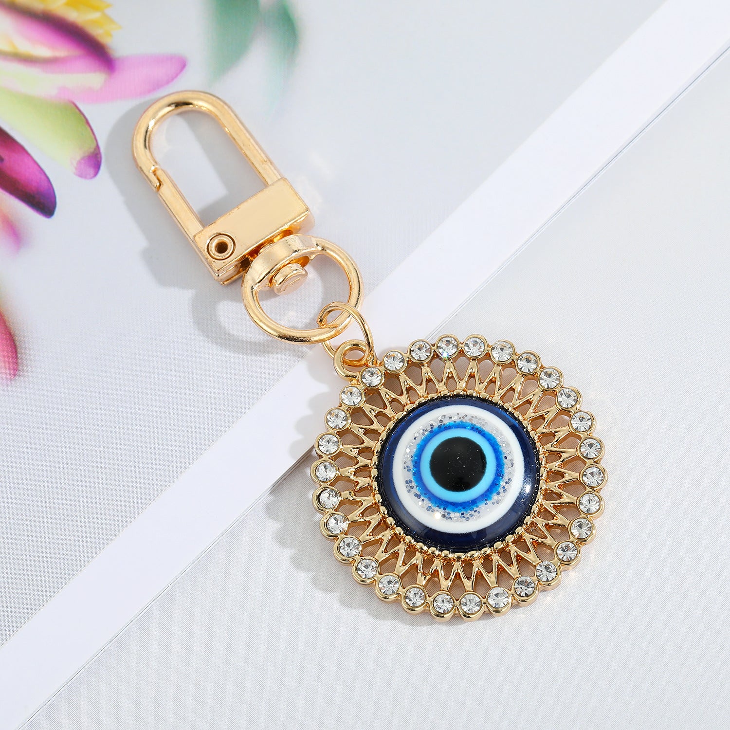Blue Eye Keychain