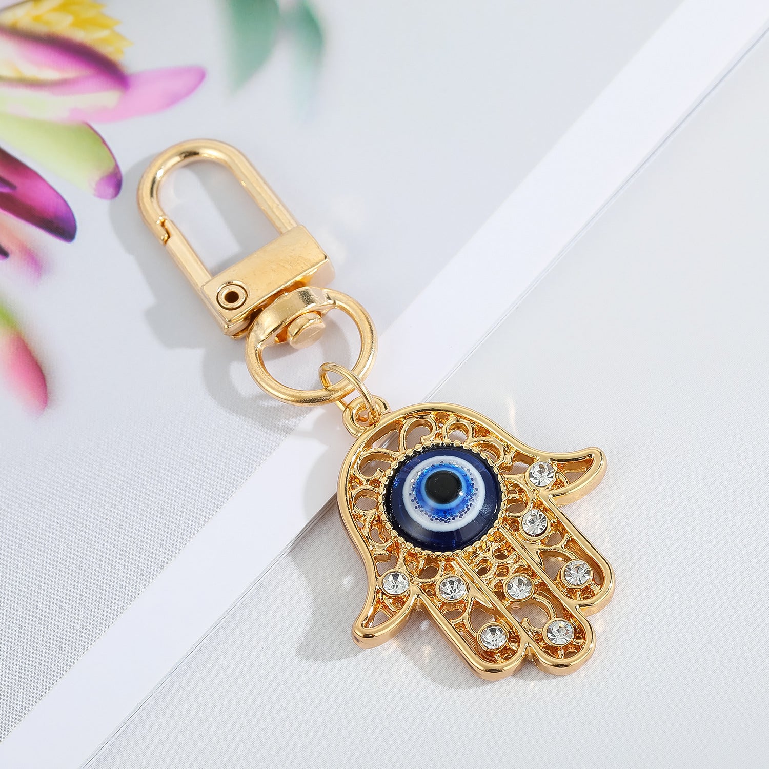 Blue Eye Keychain