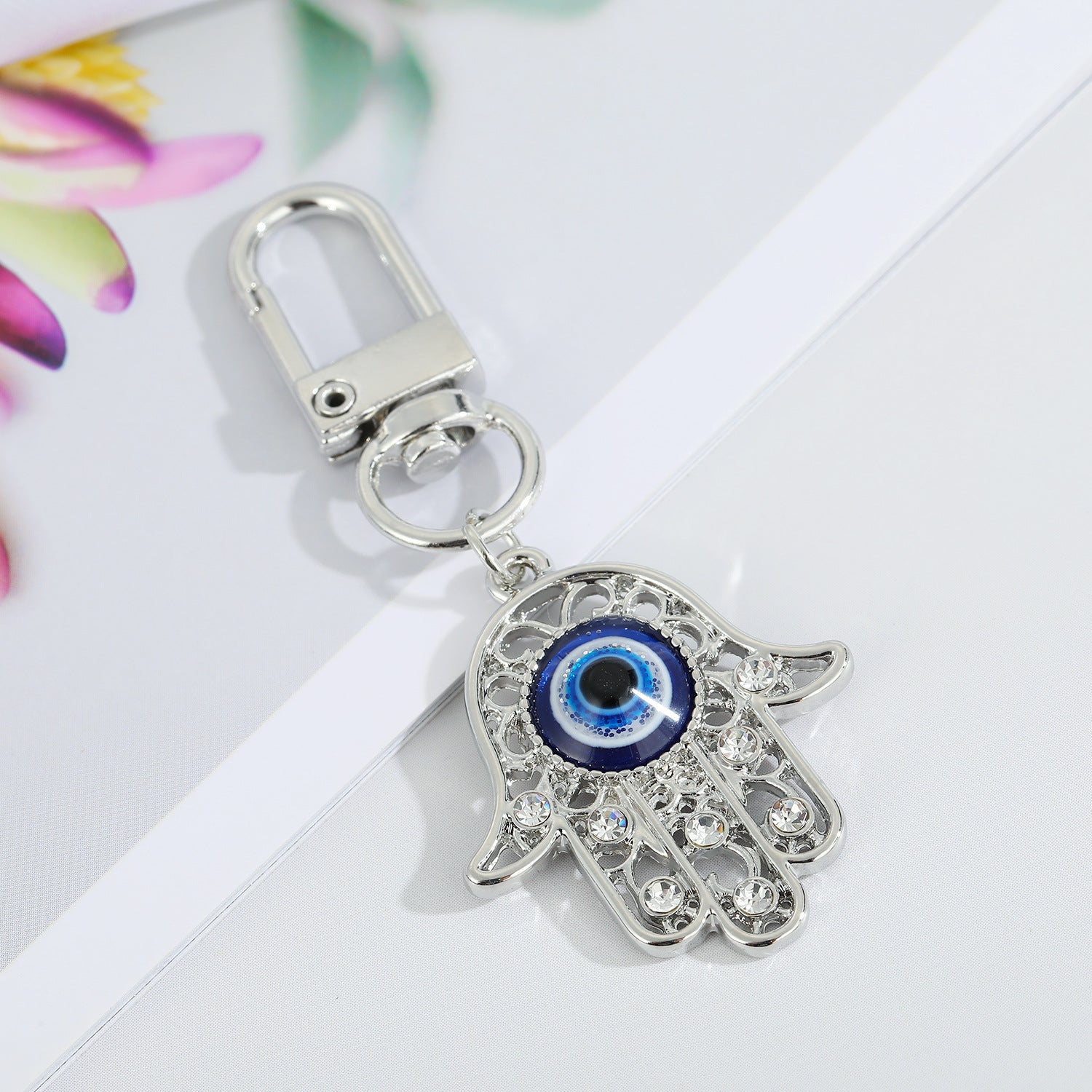 Blue Eye Keychain