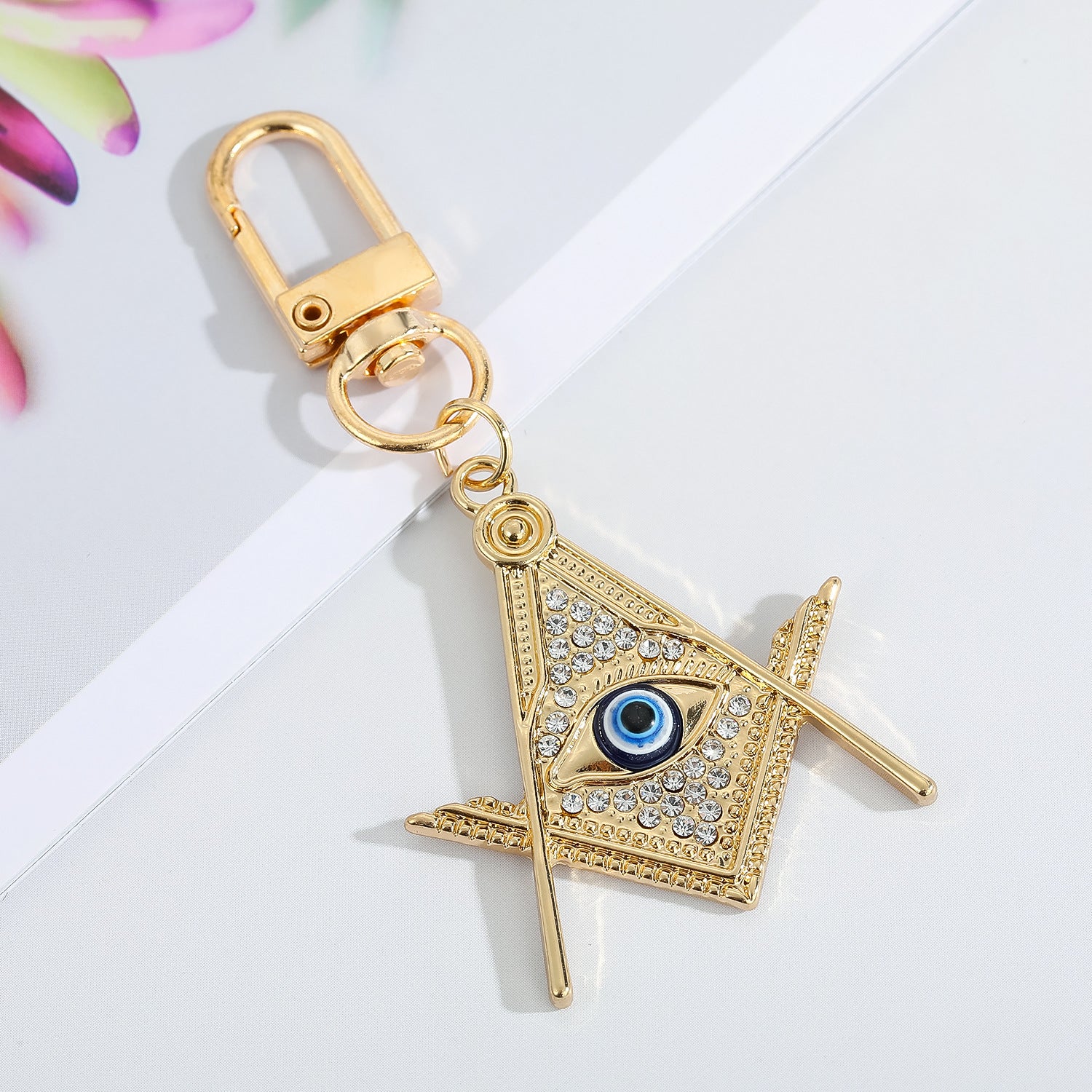 Blue Eye Keychain