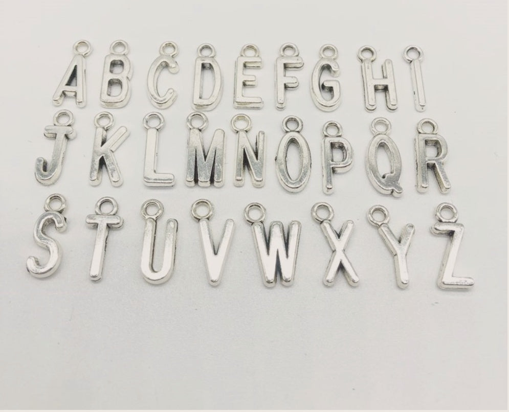 26Letters Airplane Keychain