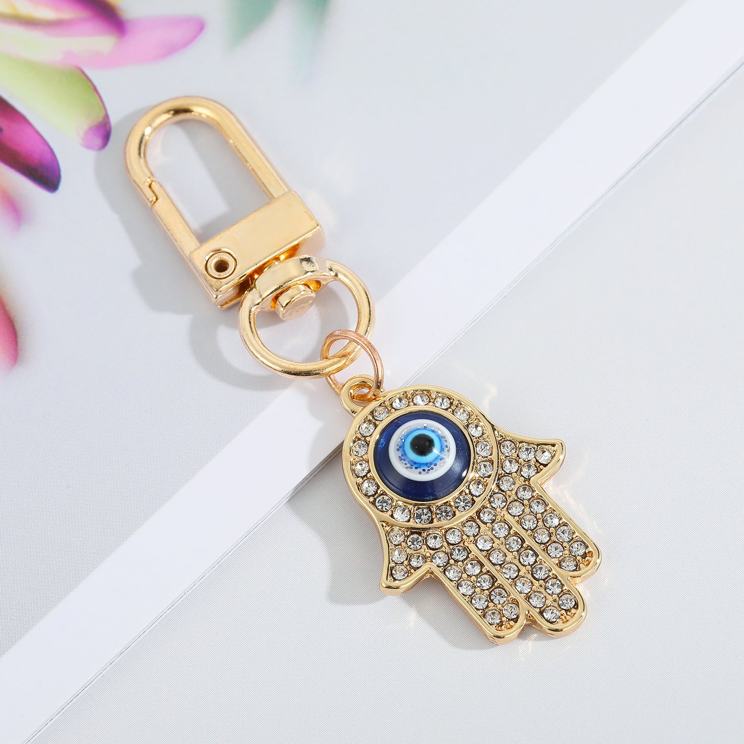 Blue Eye Keychain