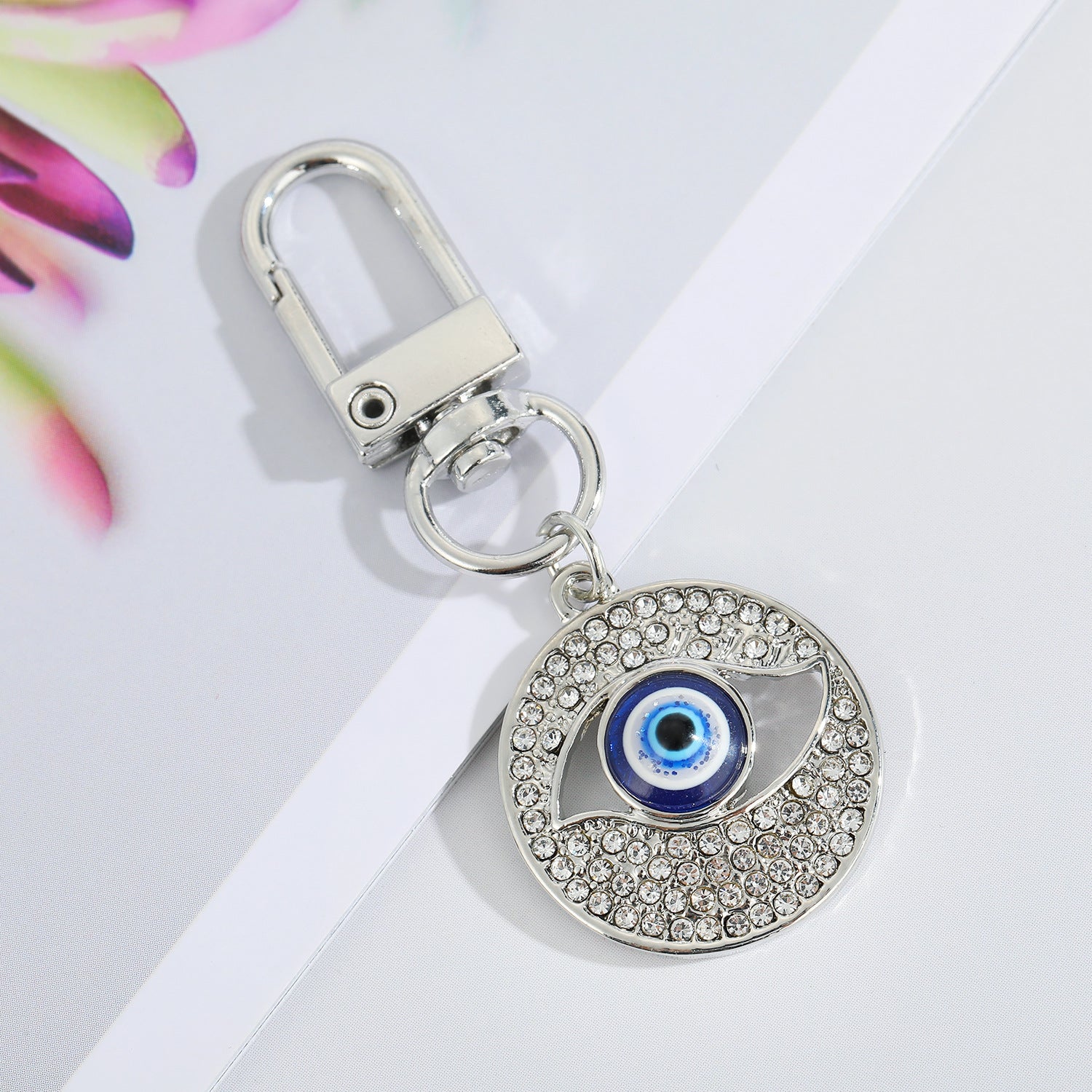 Blue Eye Keychain