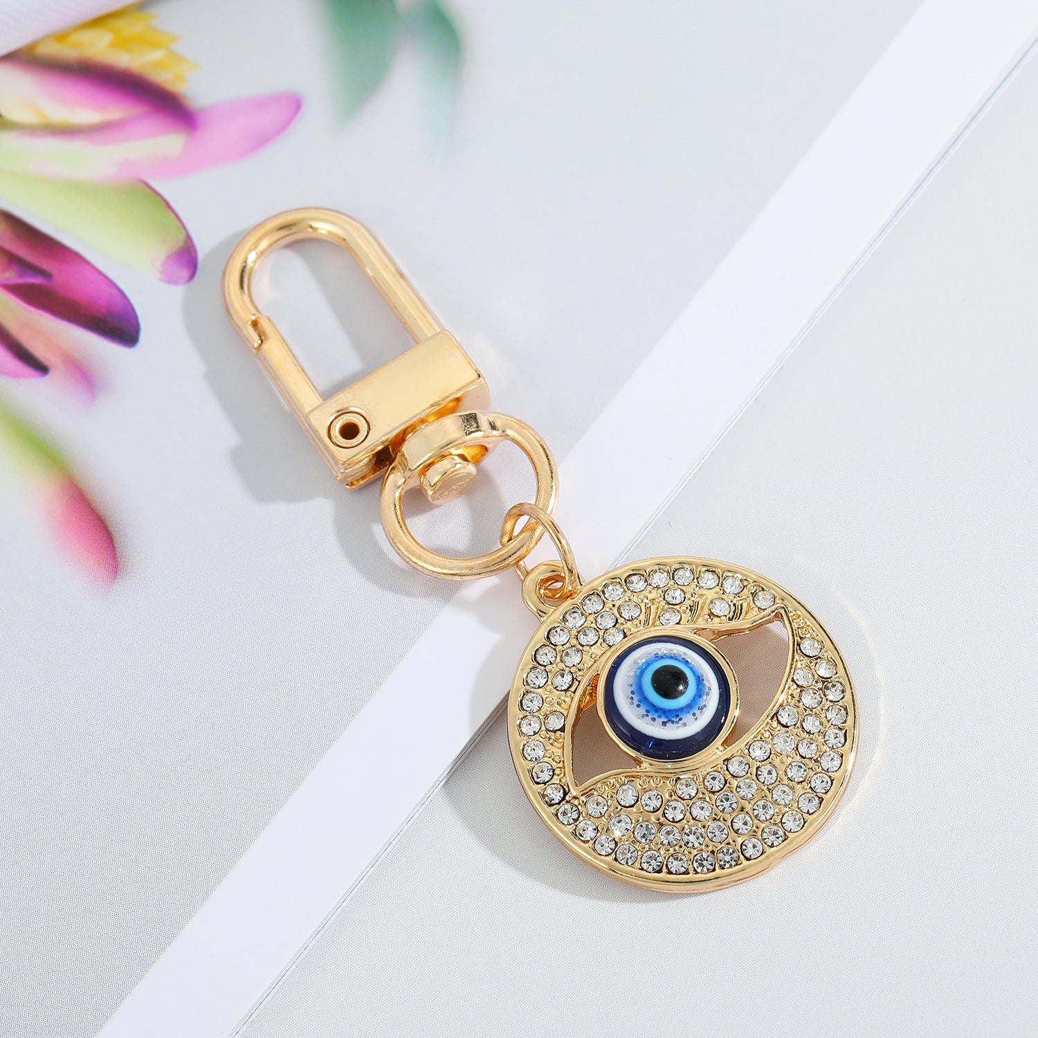 Blue Eye Keychain