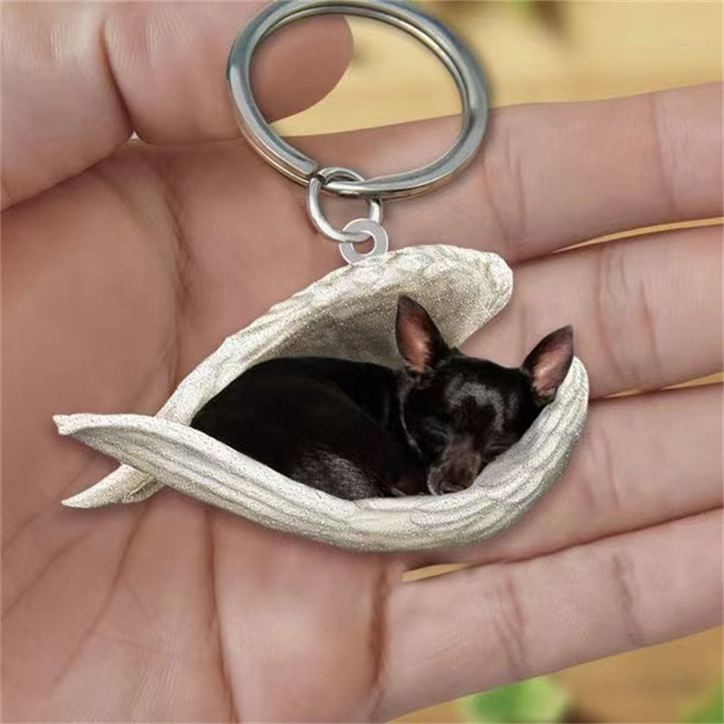 Angel Pet Keychain