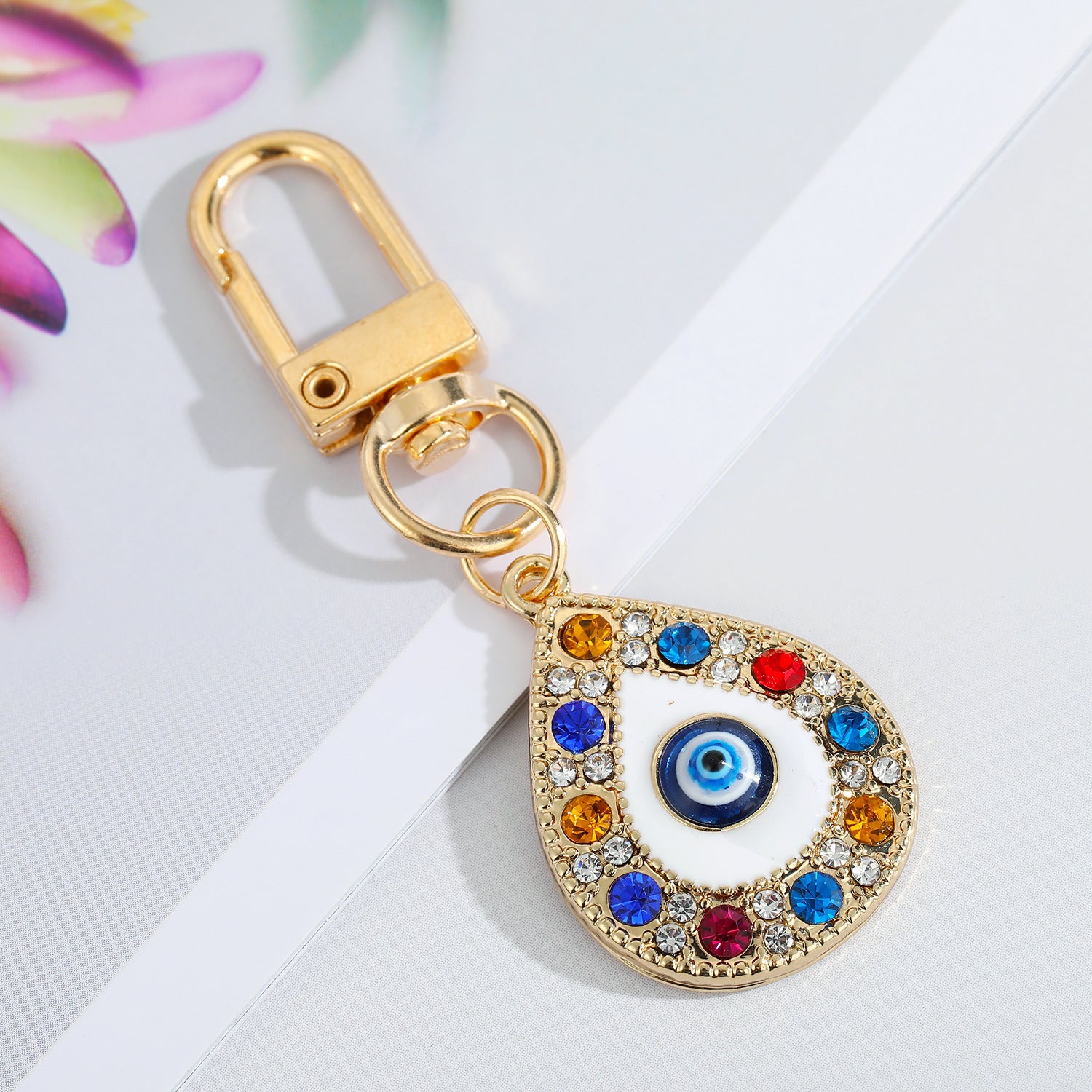 Blue Eye Keychain