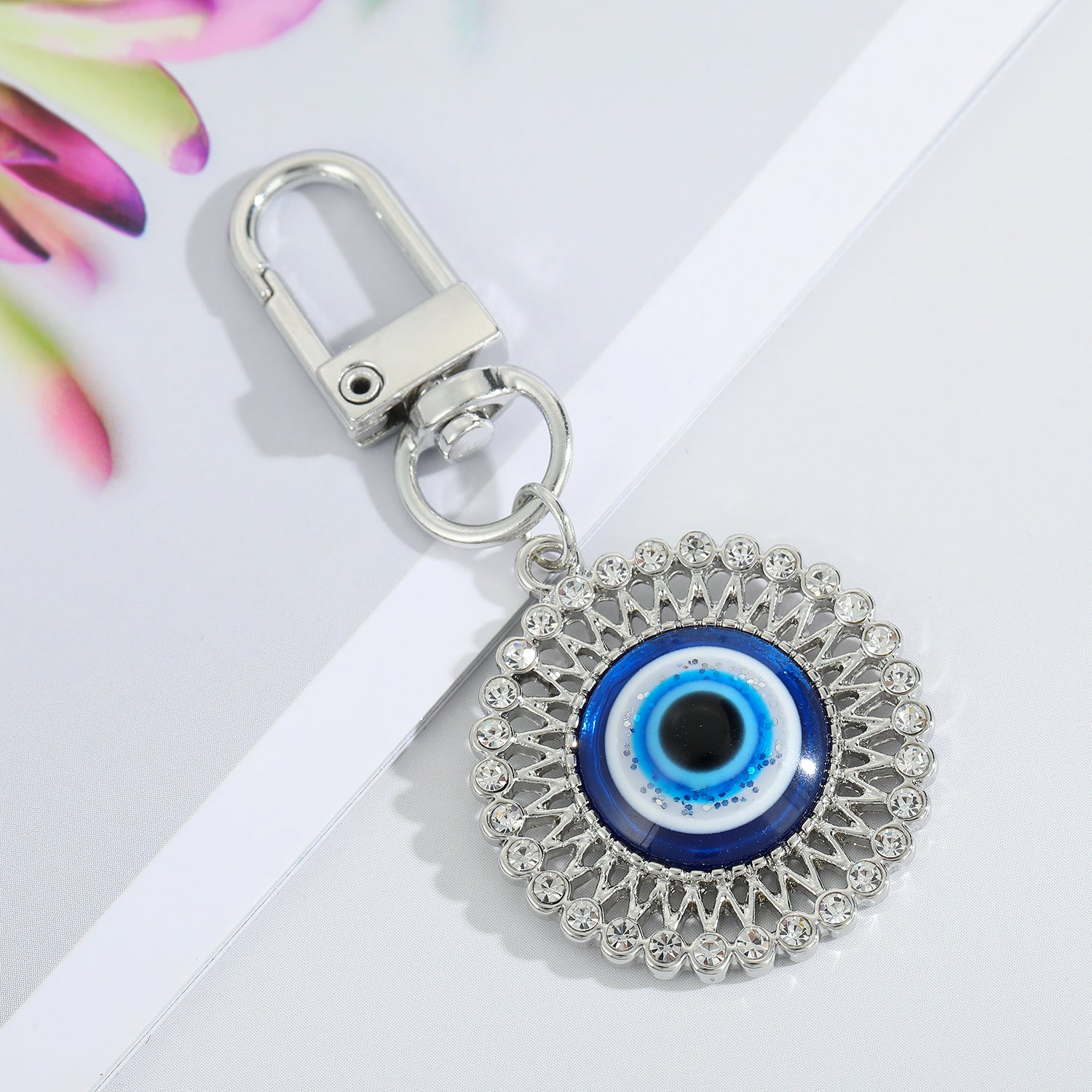 Blue Eye Keychain